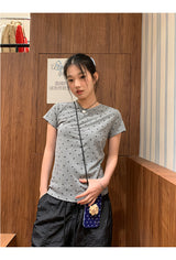 ドットタイト半袖Tシャツ