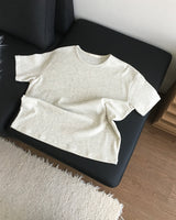 ソフクロップワッフル半袖Tシャツ