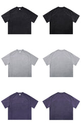 カーブドシームウォッシュドTシャツ