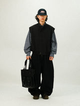NOF Wrinkle Check Overfit Shirts
