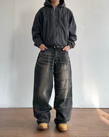 Denim Hooded Jumper