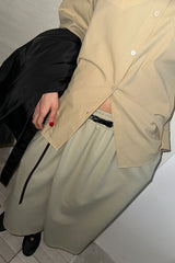 DOUBLE COLLAR SHIRT_BEIGE