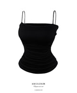 Airy Cooling Shirring Camisole (2color)