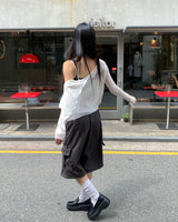 Big cargo bermuda pants
