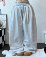 ベーシックピンタックロングパンツ 🤍🩶🖤💙4カラー