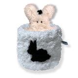 Fuzzy pot_Bunny Ver.2 (White)