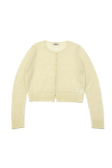 Hushed Wool Cardigan [Lemon]