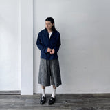 Crinkled Textured Long-Sleeve Shirt