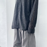 Shadow Textured Sheer Shirt