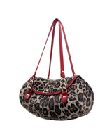 Naomi Medium Evening Shoulder Bag  - Pretty Leopard