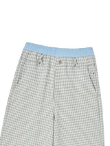 STITCH JOGGER PANTS LIGHT GREY