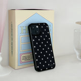 dot epoxy bumper case(black)