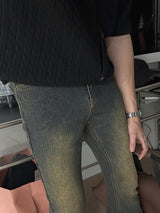 Awesome Sand Semi Bootcut Denim Pants (7color)