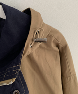 About Colorful Hood Bomber Jacket