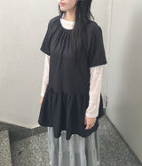 ベビー シャーリング ワンピース (2c)