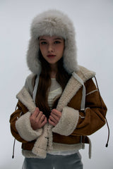 ADORABLE HOOD MUSTANG / CAMEL