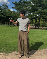 St ゴルジヘンリーネックニット