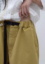 (UNISEX)Belt-Free Bermuda Pants