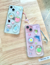 [MADE] Blooming Dolphin resin case