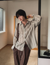 Ready Stripe Over Shirt
