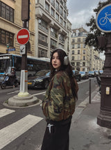 Terry Reversible Camo Flight Jumper