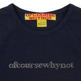 ザットガールバイブTシャツ_ネイビー