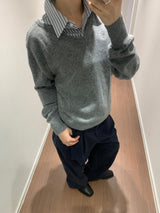 シャーロットストライプシャツ(3color)
