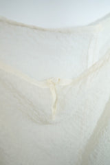 ファイン パターンド メッシュドレス (Ivory)