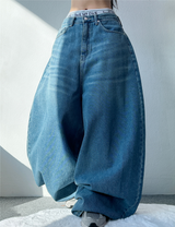 フォーマルベーシックバルーンデニム🖤💙 - 2カラー