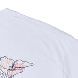FMW フラワードローイング Tシャツ - ホワイト