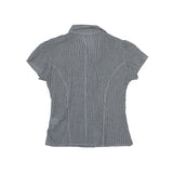 Small check shirts