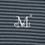 デイリッシュツーウェイストライプ クロップフードジップアップ (2COLOR)