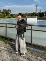 Smoky Washed Wide Sweatpants