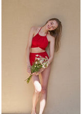 Jennie Top and Bottom Set Red