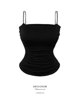 Airy Cooling Shirring Camisole (2color)