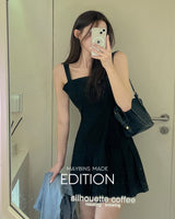 【MADE】Pleated mini dress