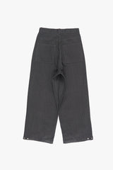 セニオーバーパラシュートスナップデニムパンツ