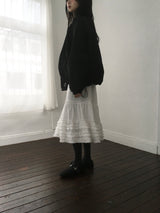 フレアフリルスカート