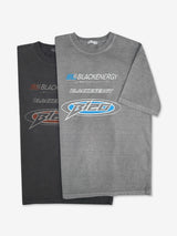 サイレントピグメントダイショートスリーブTシャツ (2 Colors)