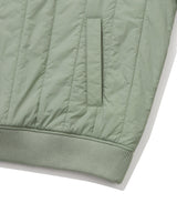 Authentic Logo Quilted Half-Zip Sweatshirt Light Khaki