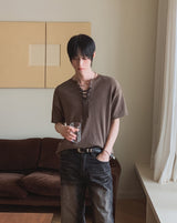 シュア アイレット ワッフル ショートスリーブ Tシャツ