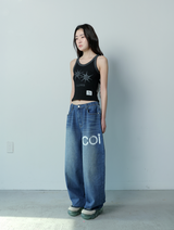 SOLUNA CROP SLEEVELESS (2COLOR)