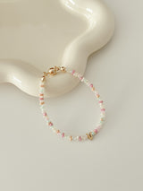 Jelly Bunny Beads Initials Bracelet