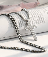 NN-104 Layered Cross Chain Necklace