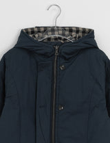 Hanfree Check Long Padding Jumper