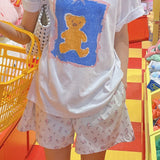 Joy Flower A Line Shorts