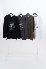 アカバランアウト長袖Tシャツ