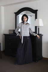 Hazel Check Crop Shirt