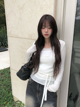 Mining Bustier Layered Knit