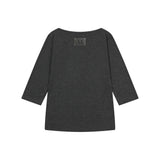 RAPHIA V-NECK SLEEVE T (2Color)